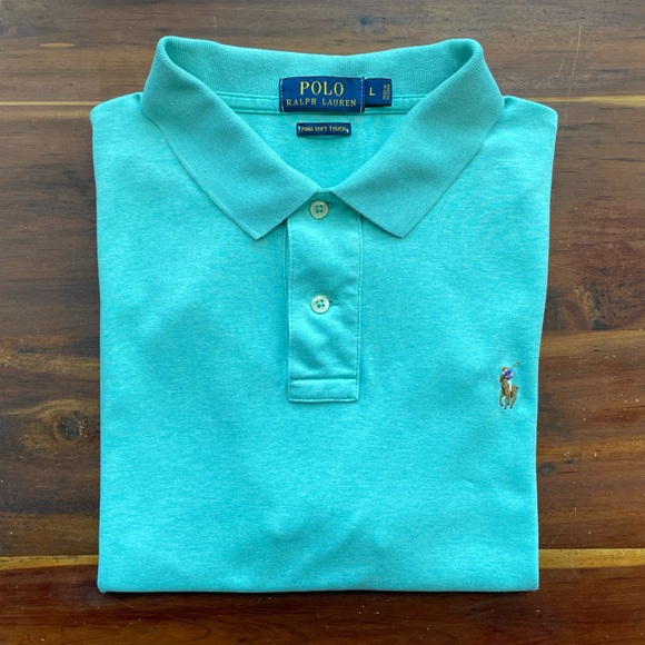 Men’s Polo Ralph Lauren Short Sleeve Classic Fit Soft Cotton Polo/Collared Shirt - Picture 1 of 12